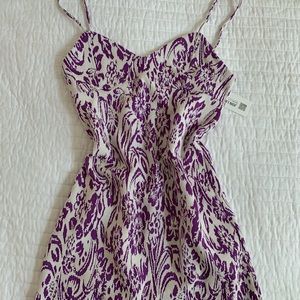 Zara jacquard floral mini dress